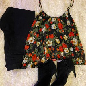 Floral Tank Top - Love Culture